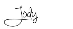 jody signature