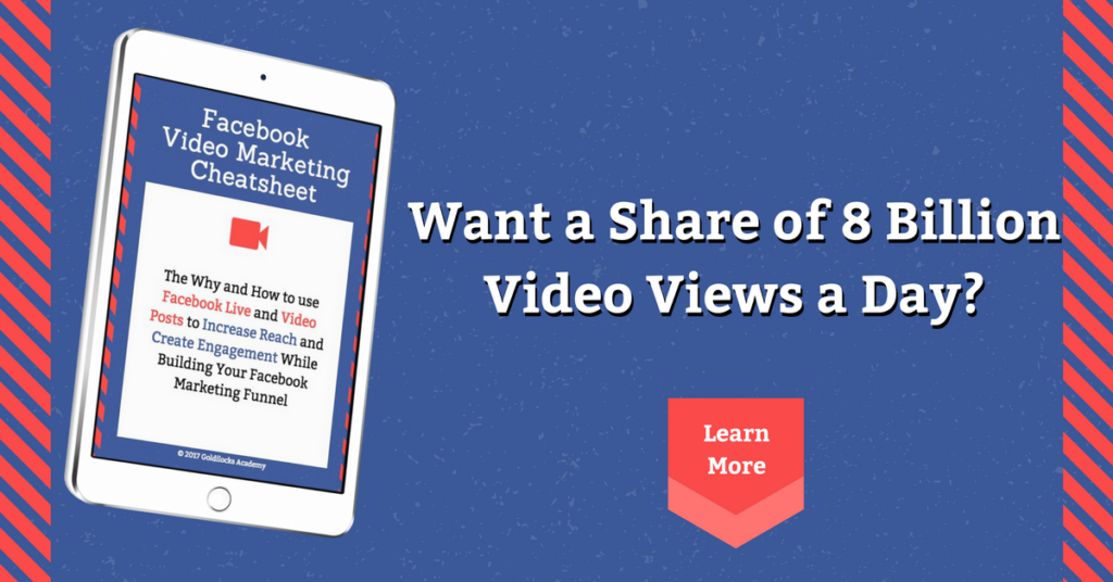 Free Facebook Live Video Marketing Cheatsheet